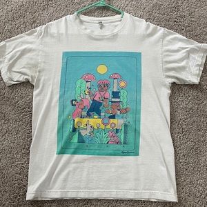 Lil Uzi Vert LUV white shirt